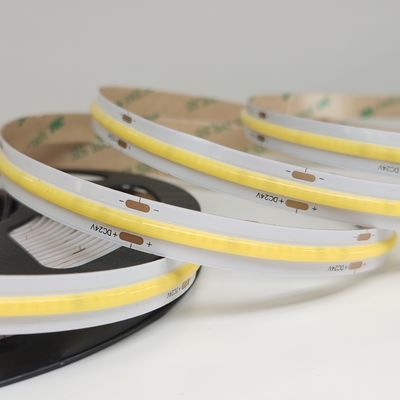 9.84ft 480leds/m 24v 6000K 10mm COB Led Light Strip Daylight Putih untuk dekorasi pencahayaan dalam ruangan