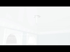 Lampu langit-langit LED RGBIC bulat dengan 1800 lumens Kecerahan Instalasi kabel keras Fungsi dimmable