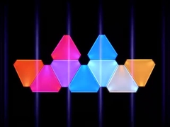 Lampu game 24V dengan maksimal 12 panel dan RGBIC 16,7 juta warna