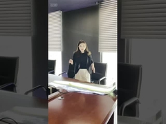 Teknologi terbaru-LED Fleksibel layar transparan