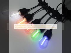 Pemasangan Stake Lampu LED bertenaga surya Di luar ruangan Lampu kaca yang keras untuk pencahayaan tahan cuaca