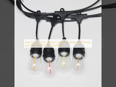 Lampu luar surya otomatis menyala/mati dengan desain tahan air dan penutup kaca yang keras