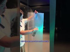 cara memasang layar transparan